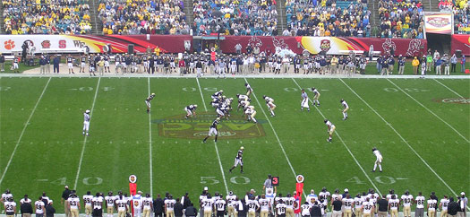 ACC Championship game in 2006 between Wake Forest and Georgia Tech
