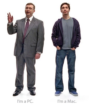 Apple PC Guy and Mac Guy commercial spokesmen