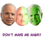 John McCain as Dr. Bruce Banner by Diculous Designs