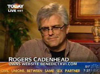 Rogers Cadenhead on Today Show